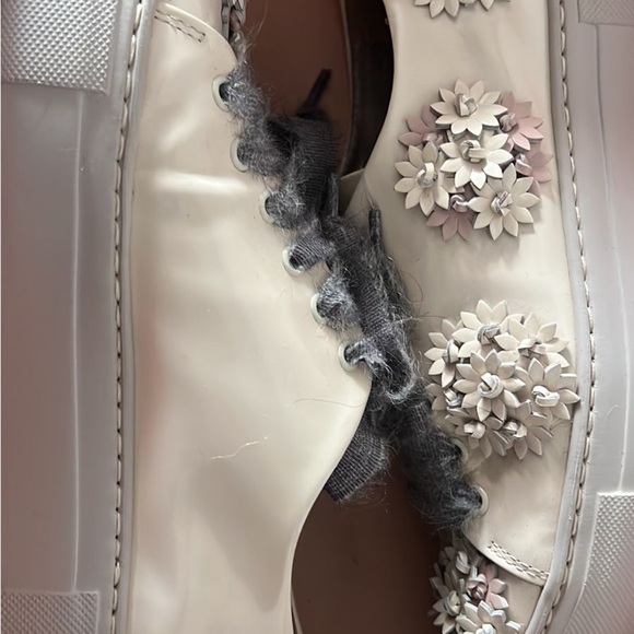 AGL MADE IN ITALY LEATHER Beige and Gray Sneakers made in Italy - Picture 4 of 10